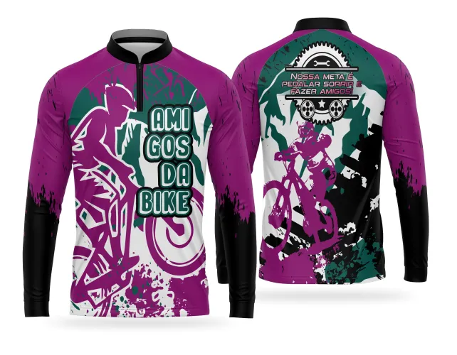 Camiseta de Equipe de Pedal Personalizada Profissional