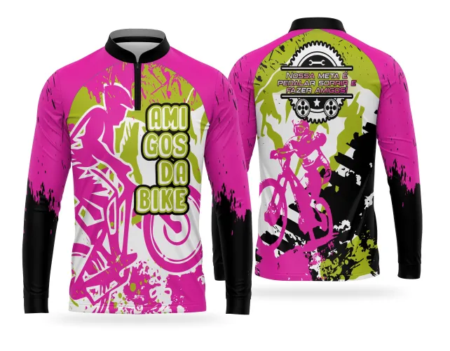 Camiseta de Equipe de Pedal Personalizada Profissional