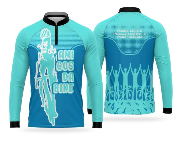 Camiseta de Equipe de Pedal Personalizada Profissional