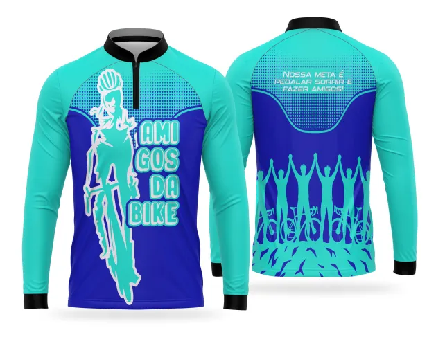 Camiseta de Equipe de Pedal Personalizada Profissional
