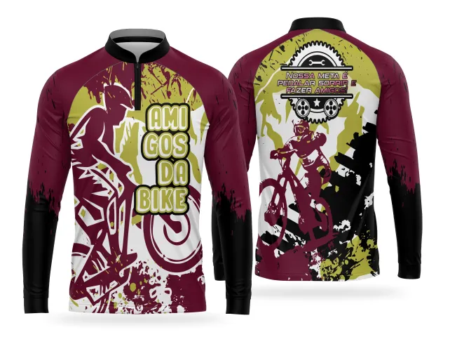 Camiseta de Equipe de Pedal Personalizada Profissional