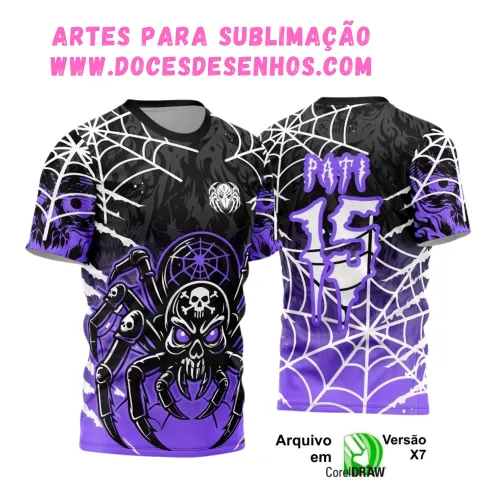 Camiseta de Interclasse 2025 – Modelo Aranha Venenosa Camiseta de Interclasse 2025 – Modelo Aranha Venenosa
