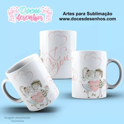 Caneca Casal: Presente Criativo Dia dos Namorados