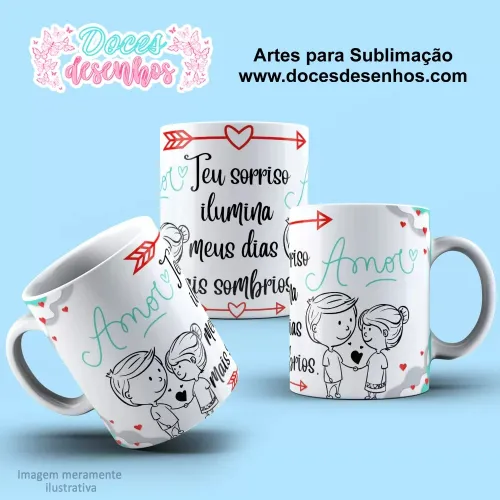 Caneca Casal: Presente Criativo Dia dos Namorados