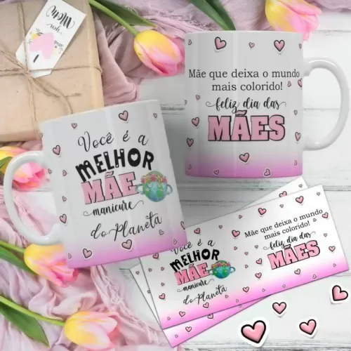 Canecas Arte Digital Mãe Profissões – Adilson
