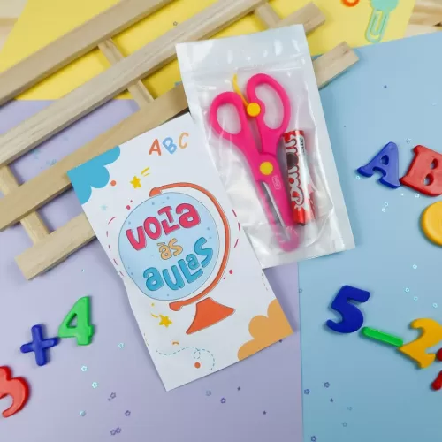 Chuvinha de Papel – Combo Mimos Volta às Aulas 2024 