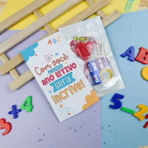 Chuvinha de Papel – Combo Mimos Volta às Aulas 2024 