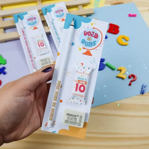 Chuvinha de Papel – Combo Mimos Volta às Aulas 2024 