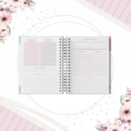 Coleção Encadernação – Gestantes – Letterinhas