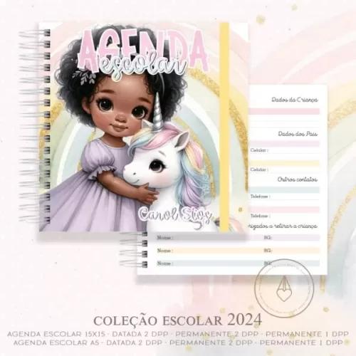 Coleção Escolar | Meu Unicórnio – Volta Às Aulas – Criativa Afetiva