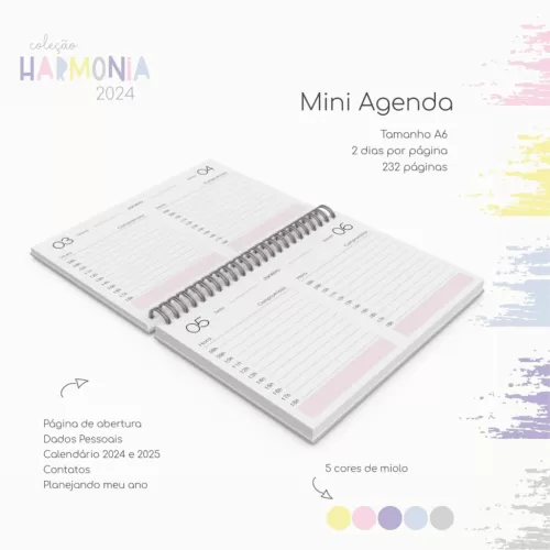 Coleção Harmonia 2024 – Encadernação