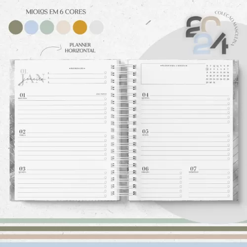 Coleção Masculina 2024 Completa (Papel Amado)