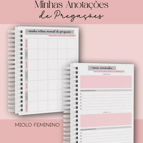 Coleção Minhas Anotações de Pregações (Dream Arts)