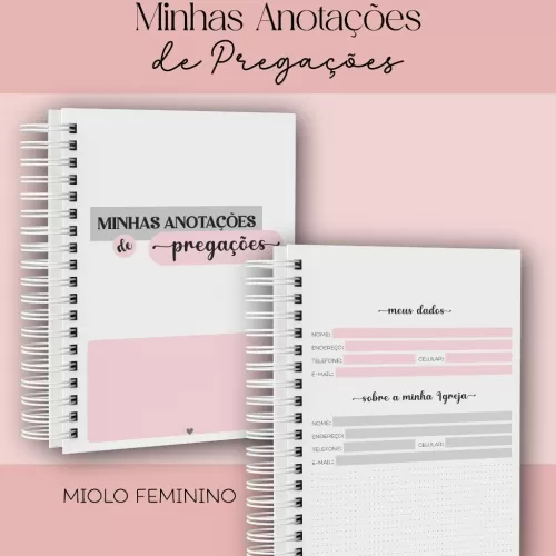Coleção Minhas Anotações de Pregações (Dream Arts)