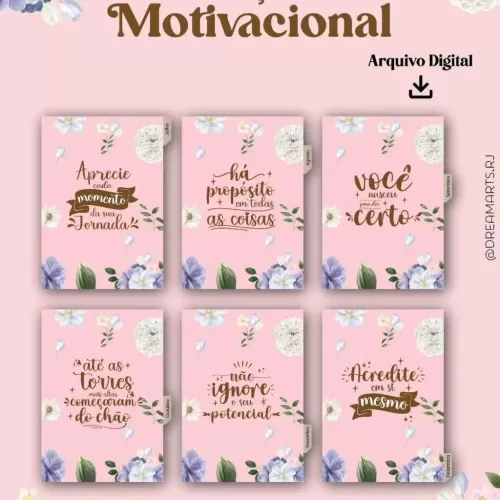 Coleção Motivacional 2024 - Planner - Agenda (Dream Arts)