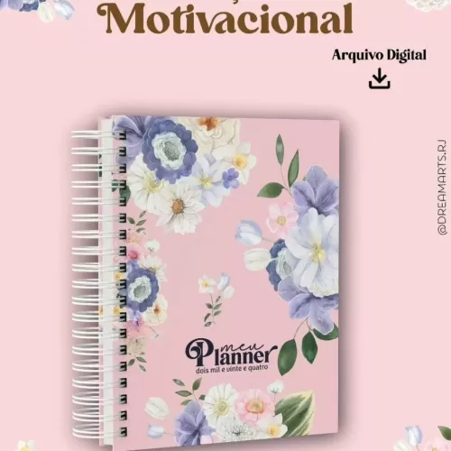Coleção Motivacional 2024 - Planner - Agenda (Dream Arts)