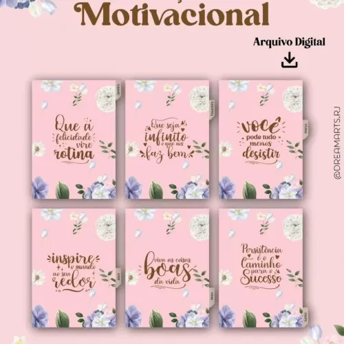 Coleção Motivacional 2024 - Planner - Agenda (Dream Arts)