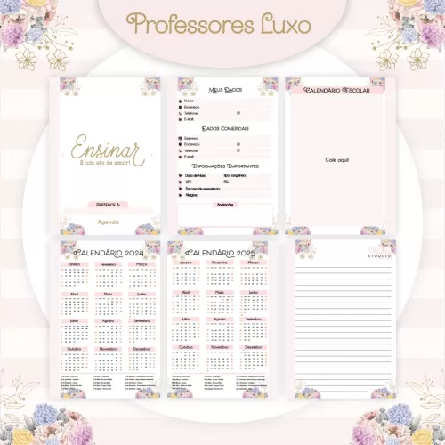 Coleção Professores LUXO – Encadernação 2024 – Pamella Vieira