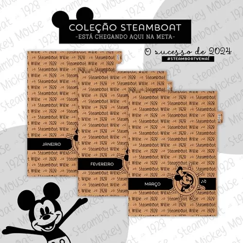 Coleção Steamboat (Metamopaper)