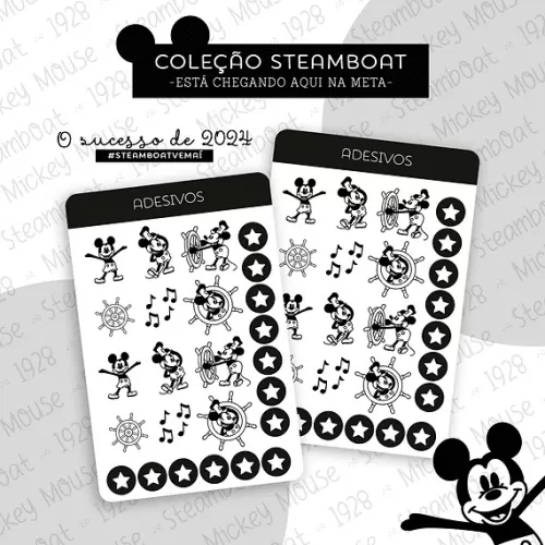 Coleção Steamboat (Metamopaper)