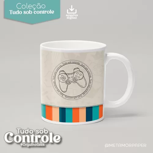 Coleção “Tudo Sob Controle” GEEK – Agenda 2024 Feminino e Masculino – Metamorpaper