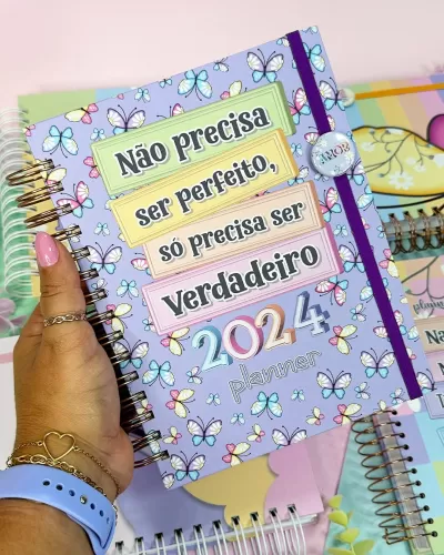Coleção UAU – Planner UAU 2024 – Agendas e Calendários – Mimos Personalizados