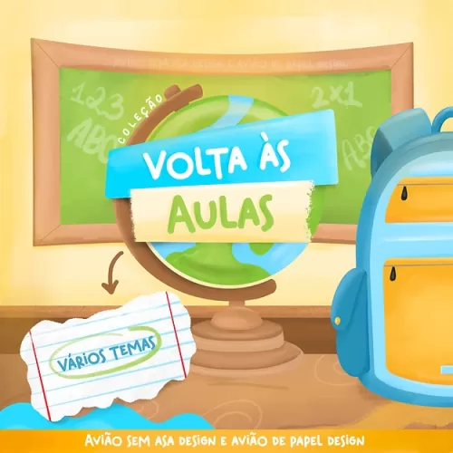 Coleção – Volta às Aulas 2024 (Avião sem Asa)
