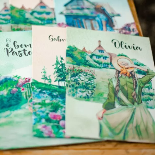 Combo 54 Arquivos – Capas Papéis de Carta Marca Páginas Cartela de Adesivos e Envelope – BICHO PAPEL