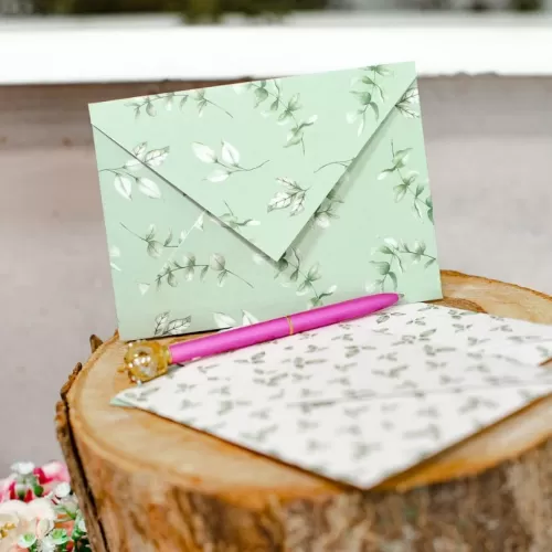 Combo 54 Arquivos – Capas Papéis de Carta Marca Páginas Cartela de Adesivos e Envelope – BICHO PAPEL