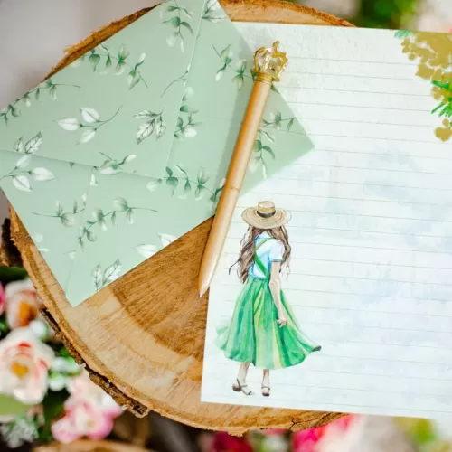 Combo 54 Arquivos – Capas Papéis de Carta Marca Páginas Cartela de Adesivos e Envelope – BICHO PAPEL