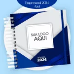Combo Agendamento Empresarial – Azul 2024 – Pamella Vieira
