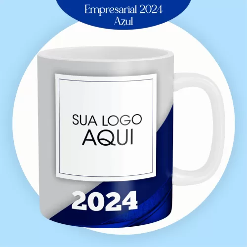 Combo Agendamento Empresarial – Azul 2024 – Pamella Vieira
