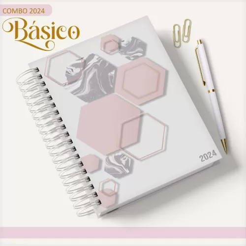 Combo Agendas – Básicos 2024 – Lina Criativa
