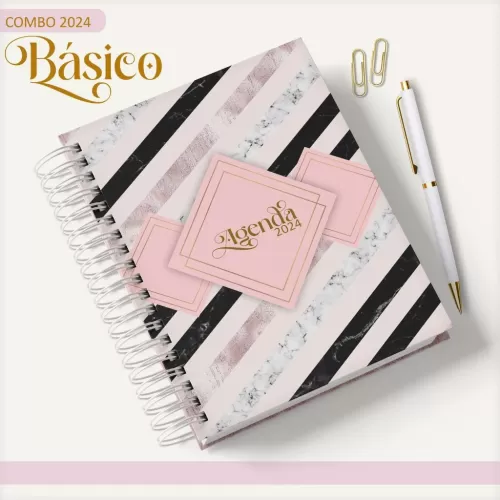 Combo Agendas – Básicos 2024 – Lina Criativa