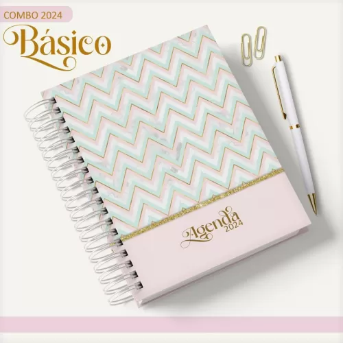 Combo Agendas – Básicos 2024 – Lina Criativa