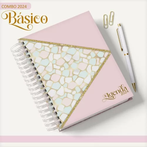Combo Agendas – Básicos 2024 – Lina Criativa