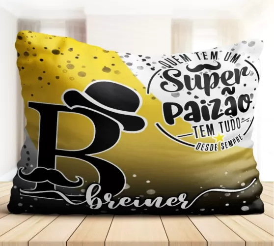 Combo Alfabeto Dia do Paizão – Canecas, Almofadas e Azulejos