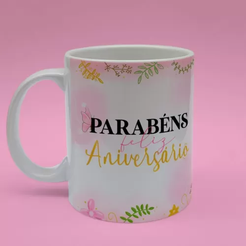 Combo Aniversário – Artes Canecas – Avião sem Asa