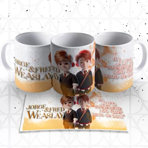 Combo Arquivos Sublimação – Canecas Harry Potter – Estudio Arte10