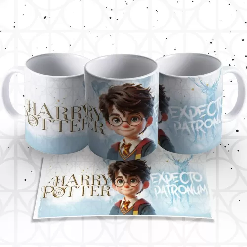 Combo Arquivos Sublimação – Canecas Harry Potter – Estudio Arte10