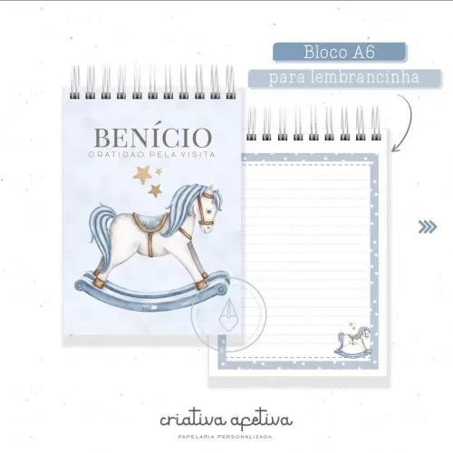 Combo Arquivos para maternidade – Baby Cavalinho de Balanço – Criativa Afetiva