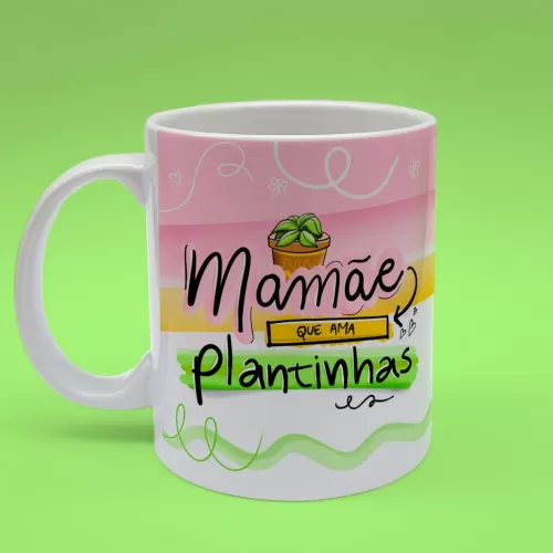 Combo Artes Canecas + Brindes – Dia das Mães – Avião sem Asa
