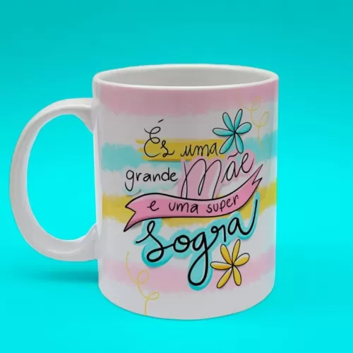 Combo Artes Canecas + Brindes – Dia das Mães – Avião sem Asa