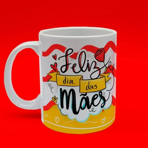 Combo Artes Canecas + Brindes – Dia das Mães – Avião sem Asa