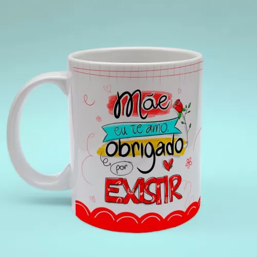 Combo Artes Canecas + Brindes – Dia das Mães – Avião sem Asa