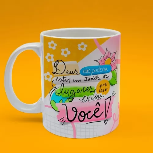 Combo Artes Canecas + Brindes – Dia das Mães – Avião sem Asa