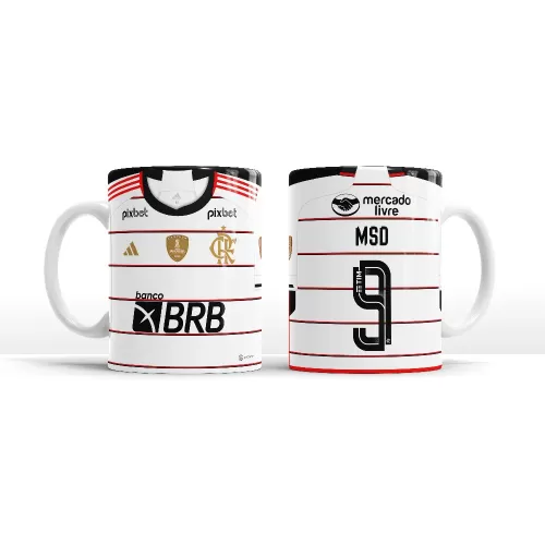 Combo Artes Canecas Clubes Brasileiros 2023