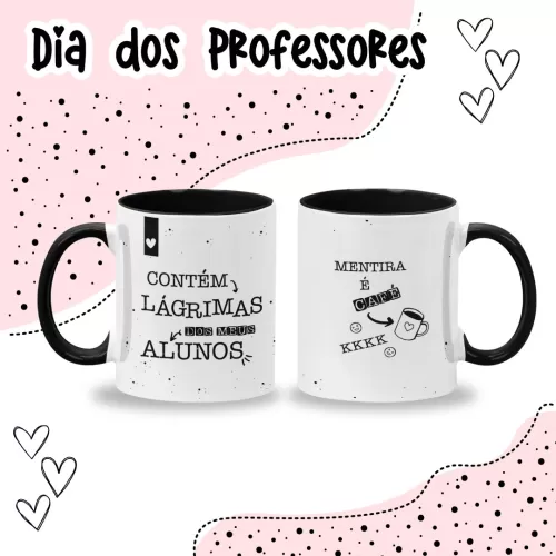 Combo Canecas Minimalista – Professores 2023 (Fernanda Yuki)