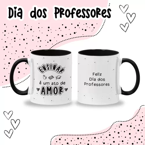 Combo Canecas Minimalista – Professores 2023 (Fernanda Yuki)