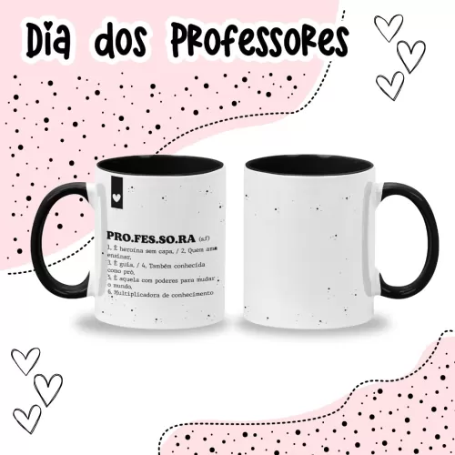 Combo Canecas Minimalista – Professores 2023 (Fernanda Yuki)